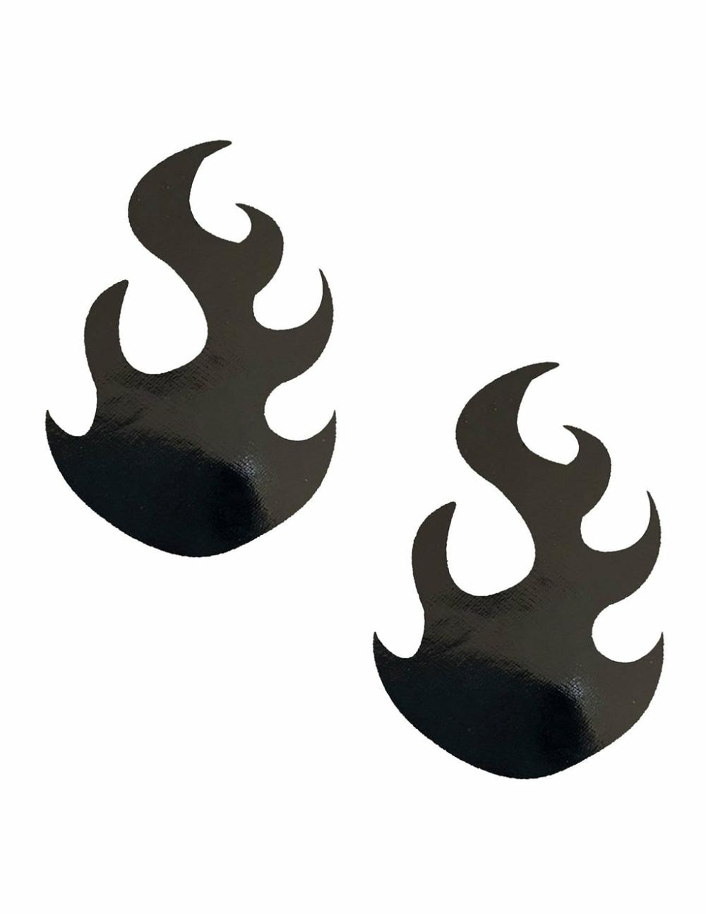 Pasties | Black Flame Pasties Lingerie Pasties