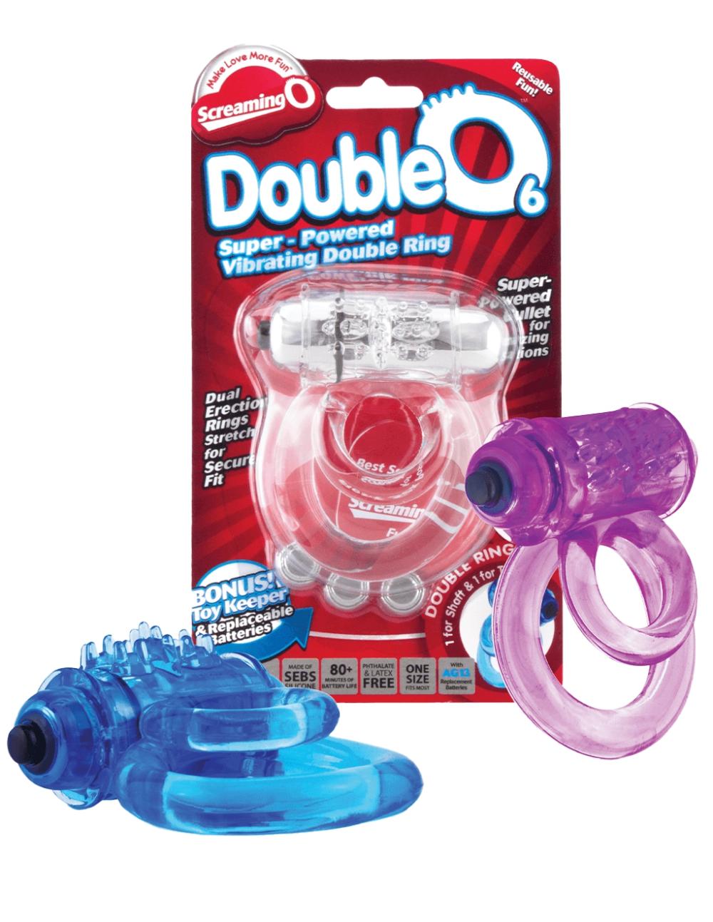 Sex Toys For Men | Doubleo 6 Sex Toys BLUE