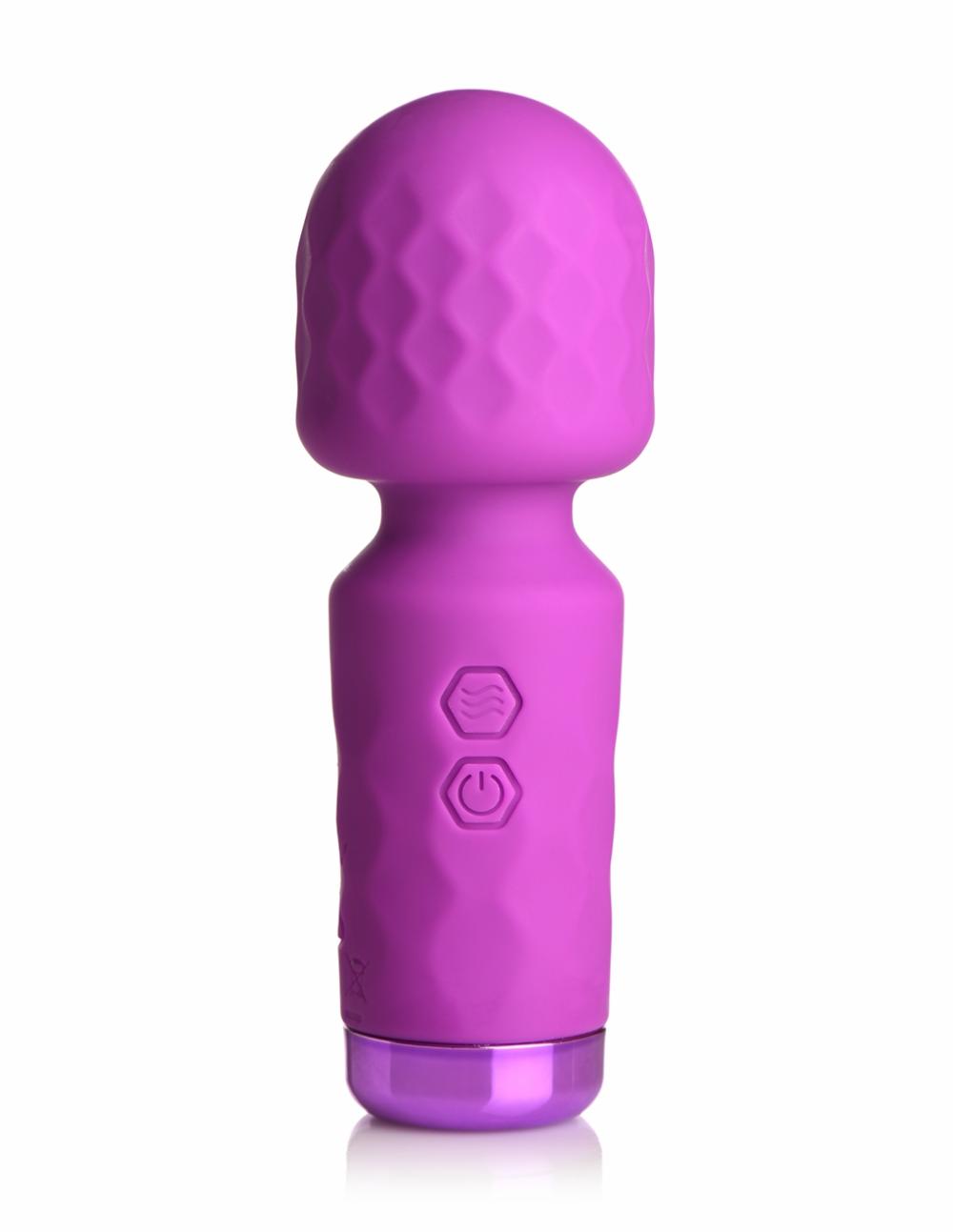 Sex Toys For Women | 10X Mini Silicone Wand Sex Toys Purple